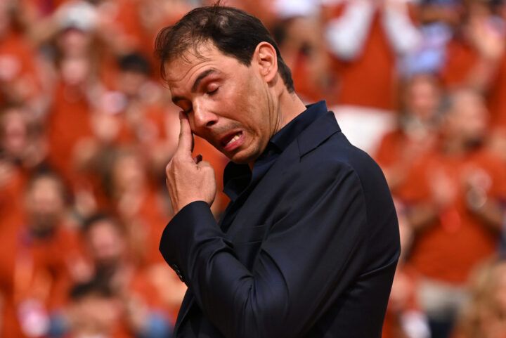 Rafael Nadal - Roland Garros 2025 (foto X @rolandgarros)