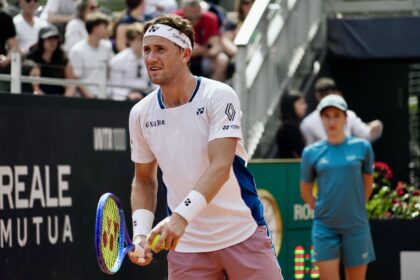 Casper Ruud - Roma 2025 - foto Francesca Micheli, Ubitennis