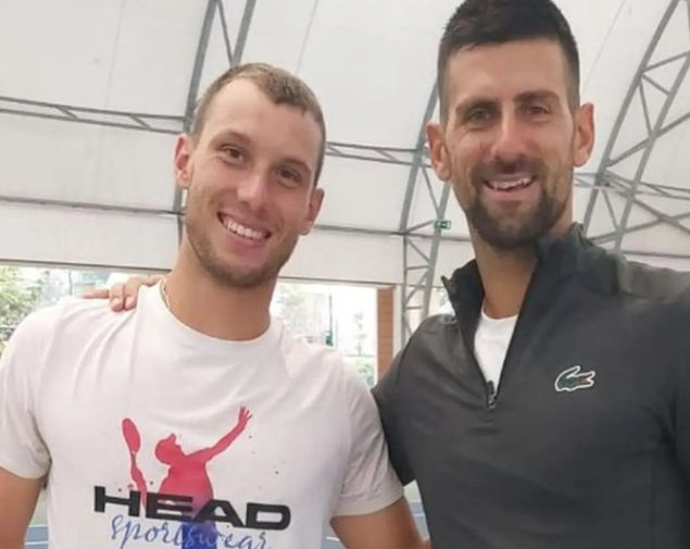 Misolic e Djokovic