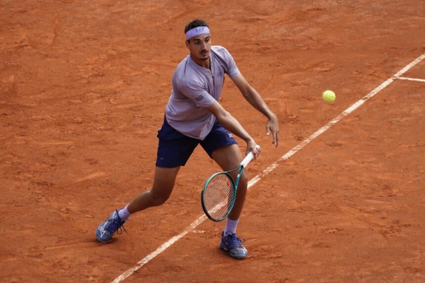 Lorenzo Sonego - Roma 2025 (foto Francesca Micheli, Ubitennis)