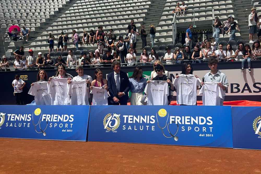 Tennis e Amicizia a Roma: Salute e Sport Si Incontrano con Cobolli, Garbin e Volandri