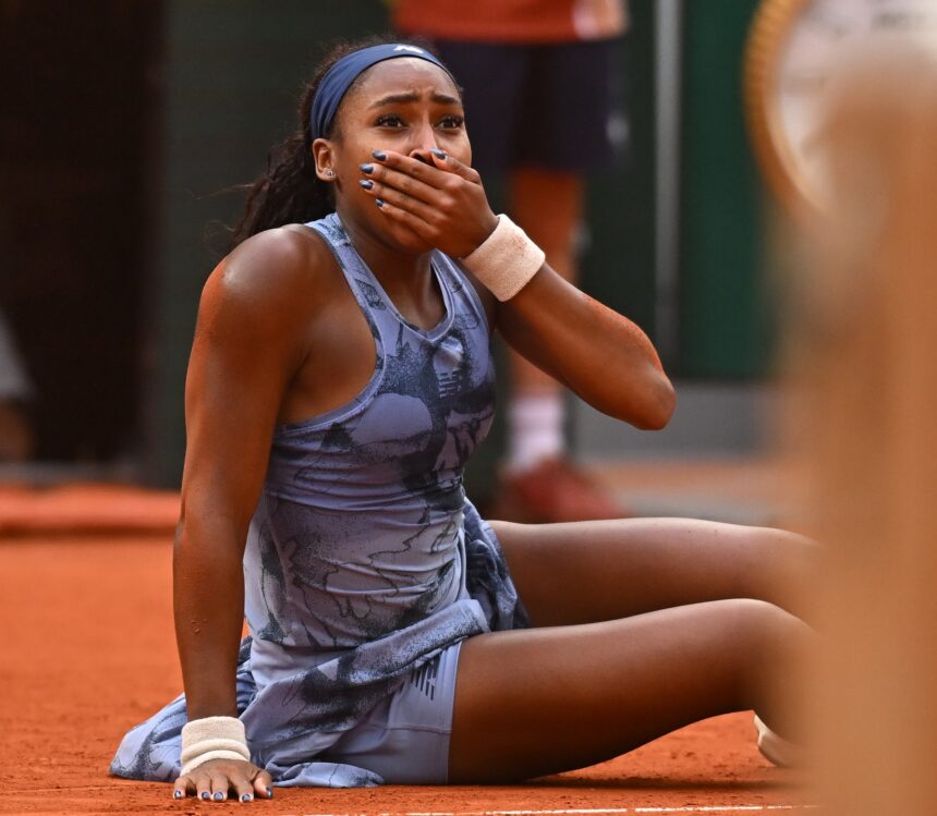 Coco Gauff - Roland Garros 2025 (foto X @rolandgarros)