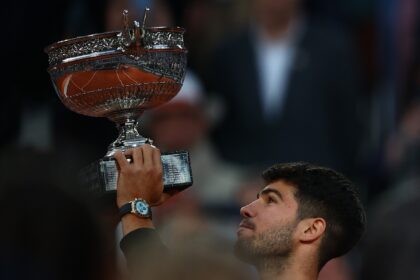 Carlos Alcaraz - Roland Garros 2025 (foto @RolandGarros)
