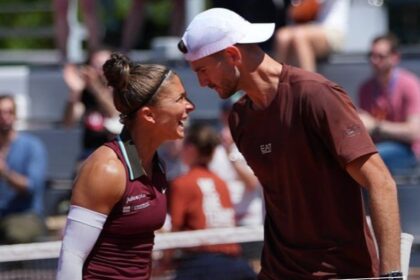 Sara Errani, Andrea Vavassori - Roland Garros 2025 (x @RolandGarros)