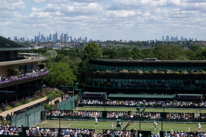 Wimbledon 2025 - general view (X @Wimbledon)