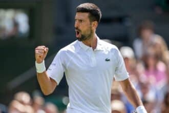 Novak Djokovic - Wimbledon 2025 (X @Wimbledon)