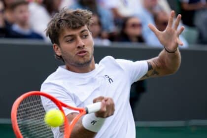 Flavio Cobolli - Wimbledon 2025 (x @Wimbledon)