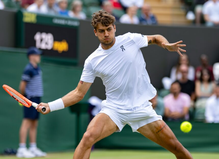 Flavio Cobolli - Wimbledon 2025 (X @Wimbledon)