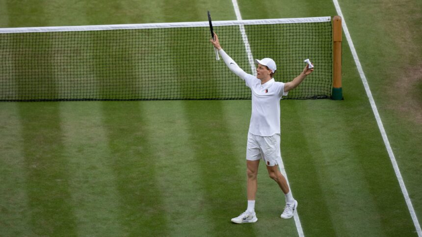 Jannik Sinner - Wimbledon 2025 (X @Wimbledon)