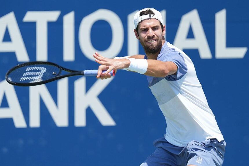 Karen Khachanov in Toronto