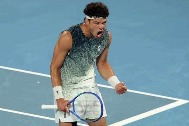 Ben Shelton - Australian Open 2026 - Via X @AustralianOpen
