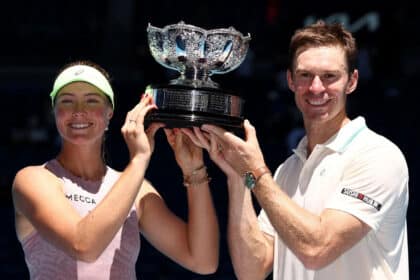 Olivia Gadecki e John Peers - Australian Open (@ TennisAustralia)
