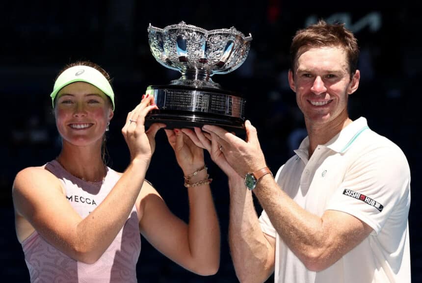 Olivia Gadecki e John Peers - Australian Open (@ TennisAustralia)