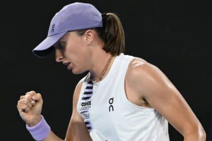 Iga Swiatek – Australian Open 2026 (foto via Twitter @AustralianOpen)