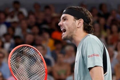 Taylor Fritz – Australian Open 2026 (foto via Twitter @AustralianOpen)