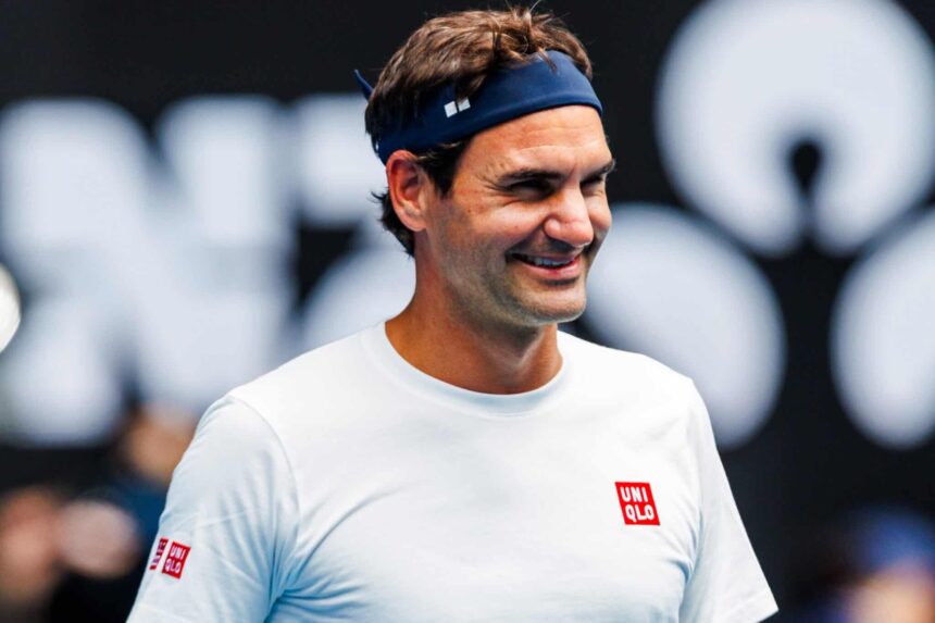 Roger Federer - Austraian Open 2026 (foto X @australianopen)