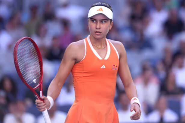 Iva Jovic - Australian Open 2026 (foto X @australianopen)