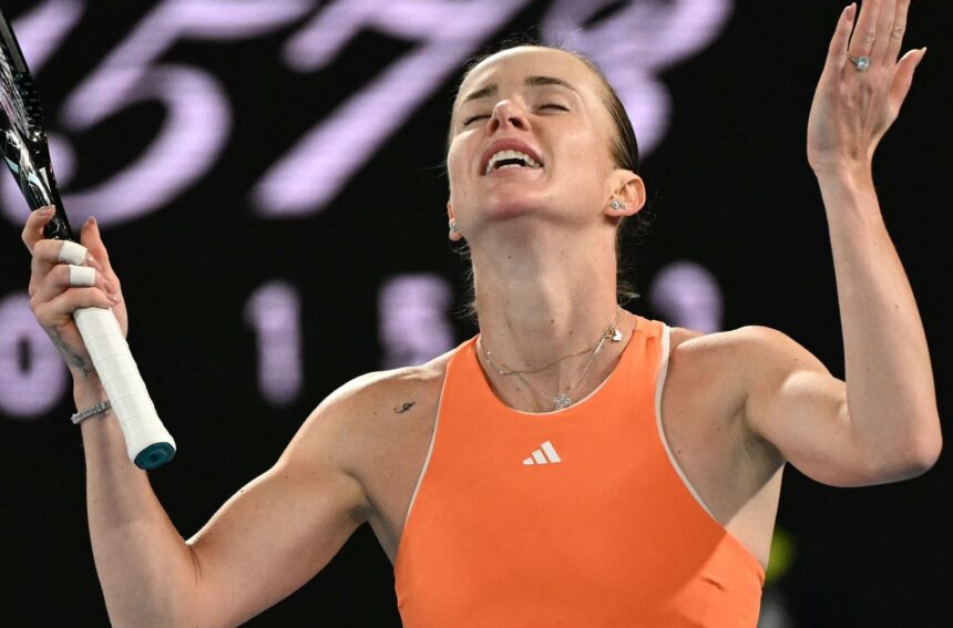 Elina Svitolina - Australian Open 2026 (foto X @australianopen