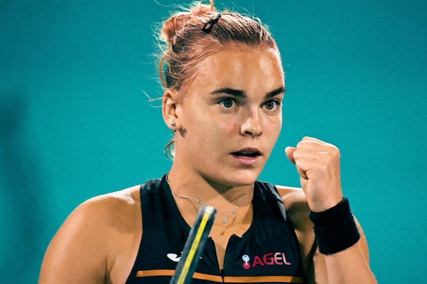 Sara Bejlek - WTA Abu Dhabi 2026 - Via X @WTA
