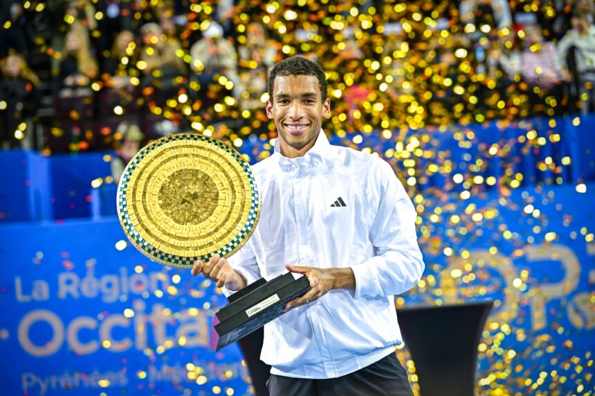 Félix Auger-Aliassime - ATP Montpellier 2026 (foto X @OpenOccitanie)