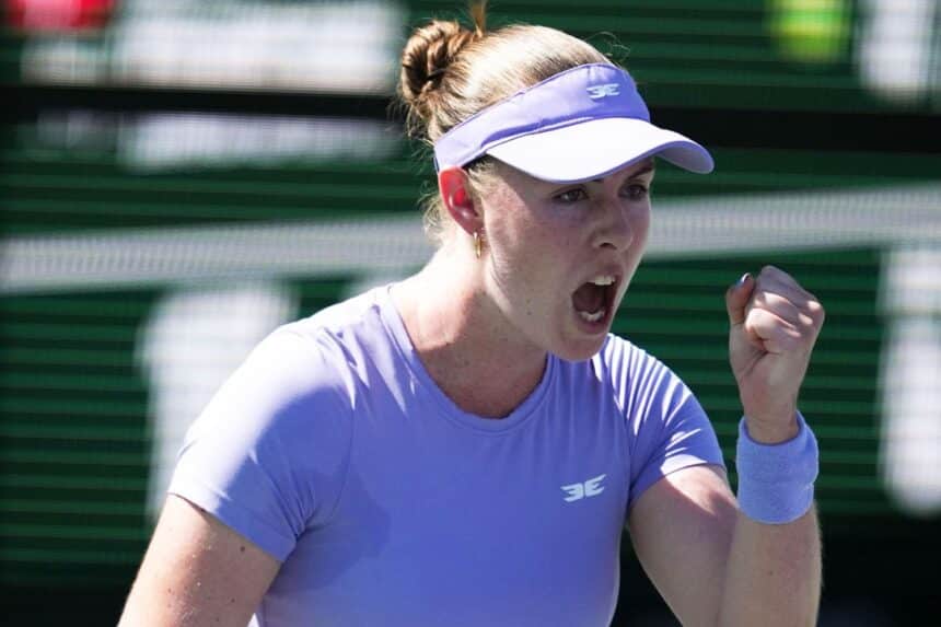 Talia Gibson - WTA Indian Wells (@ X BNPParibasOpen)