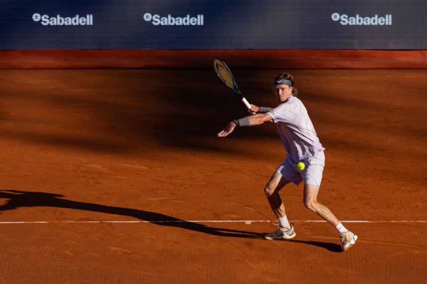 Andrey Rublev - ATP Barcellona 2026 (@ X ATP Tour)