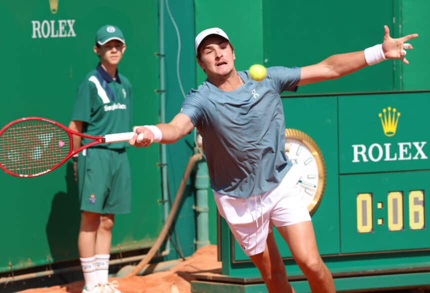 Tennis, ATP Monte Carlo Rolex Masters 2026, Joao Fonseca (BRA), Thursday, April 9, 2026. Photo Felice Calabro'