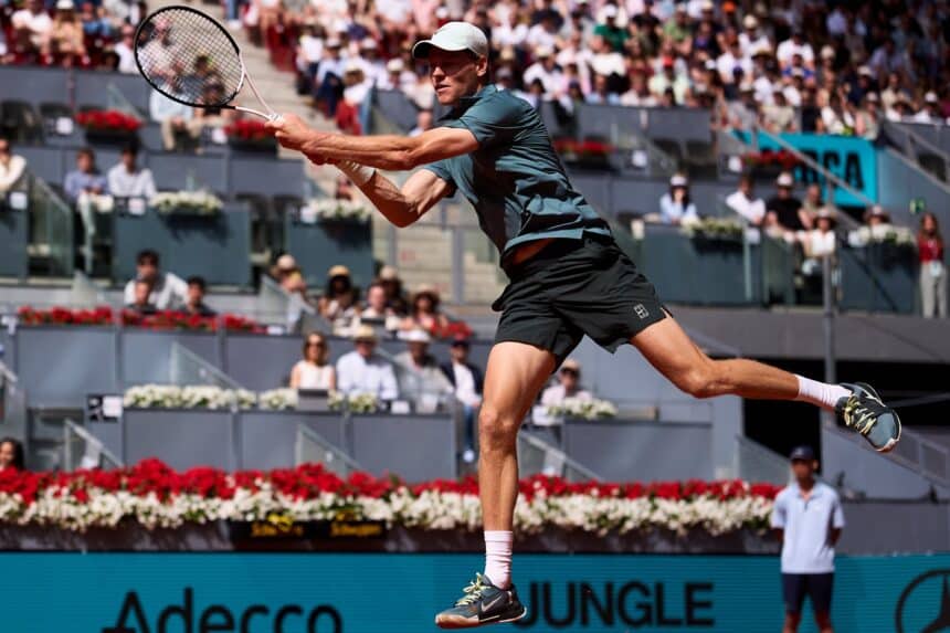 Jannik Sinner - ATP Madrid 2026 (@ X ATPTour)