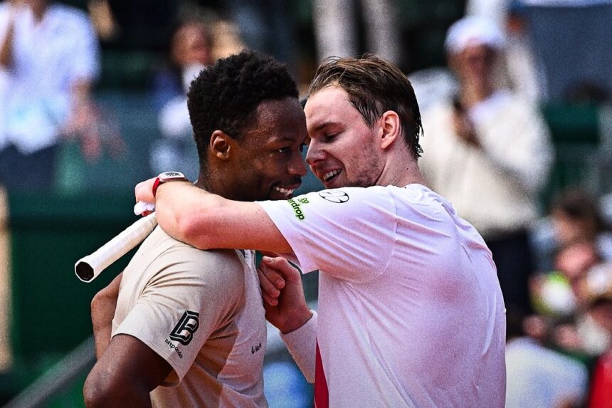 Alexander Bublik e Gael Monfils - ATP Montecarlo 2026 (@ X ATPTour)