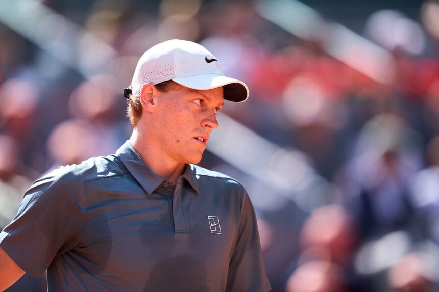 Jannik Sinner - Madrid 2026 (foto X @MutuaMadridOpen)