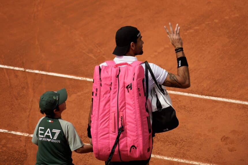 Matteo Berrettini - Roma 2026 (foto Francesca Micheli Ubitennis)