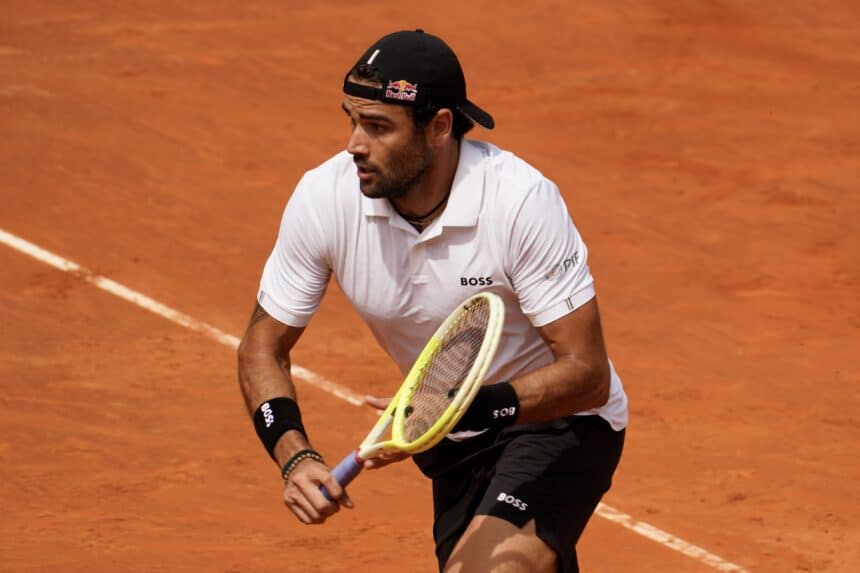 Matteo Berrettini - Roma 2026 (foto Francesca Micheli Ubitennis)