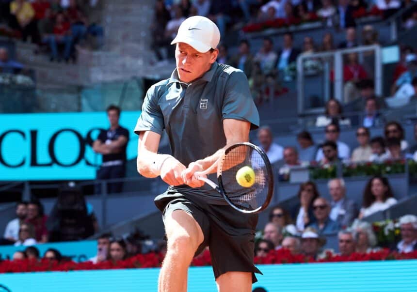 Jannik Sinner - Madrid 2026 (x @atptour)