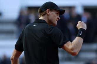 Jannik Sinner - ATP Roma 2026 (foto X @ATP Tour)