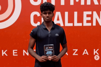 Manas Dhamne - Challenger Shymkent 2026 (instagram @manasdhamne)