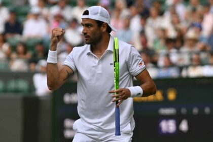 Matteo Berrettini – Wimbledon 2026 (foto da Twitter @atptour)