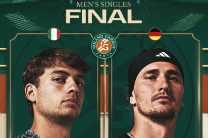 Flavio Cobolli, Alexander Zverev - Roland Garros 2026 (x @rolandgarros)
