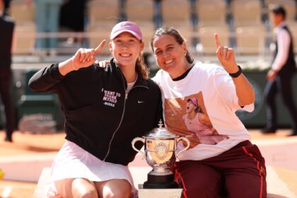 Mirra Andreeva, Conchita Martinez - Roland Garros 2026 (x @wta)