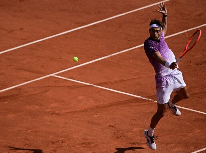 Flavio Cobolli - Roland Garros 2026 (foto X @rolandgarros)
