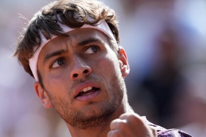 Flavio Cobolli - Roland Garros 2026 (foto X @rolandgarros)