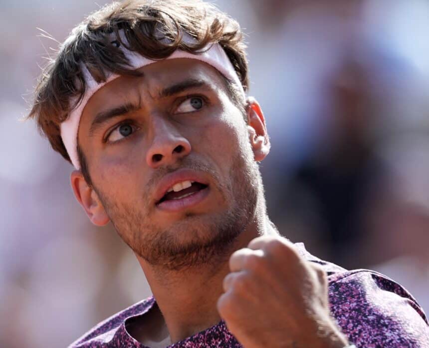 Flavio Cobolli - Roland Garros 2026 (foto X @rolandgarros)
