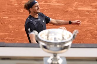 Alexander Zverev - Roland Garros 2026 (foto X @rolandgarros)