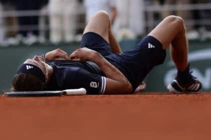 Alexander Zverev - Roland Garros 2026 (foto X @rolandgarros)