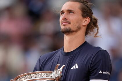 Alexander Zverev - Roland Garros 2026 (foto X @rolandgarros)