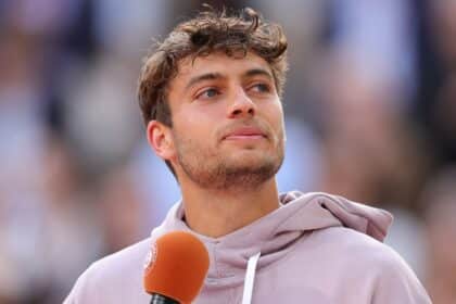 Flavio Cobolli - Roland Garros 2026 (foto X @rolandgarros)