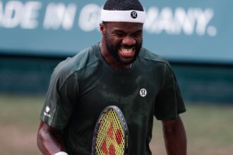 Frances Tiafoe - Halle 2026 (x @atptour)
