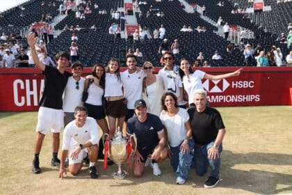 team Francisco Cerundolo - Queen's 2026 (x @Queenstennis)