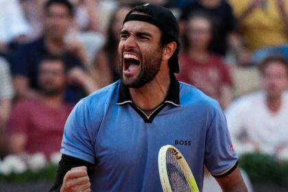 Matteo Berrettini - Roland Garros 2026 (x @atptour)