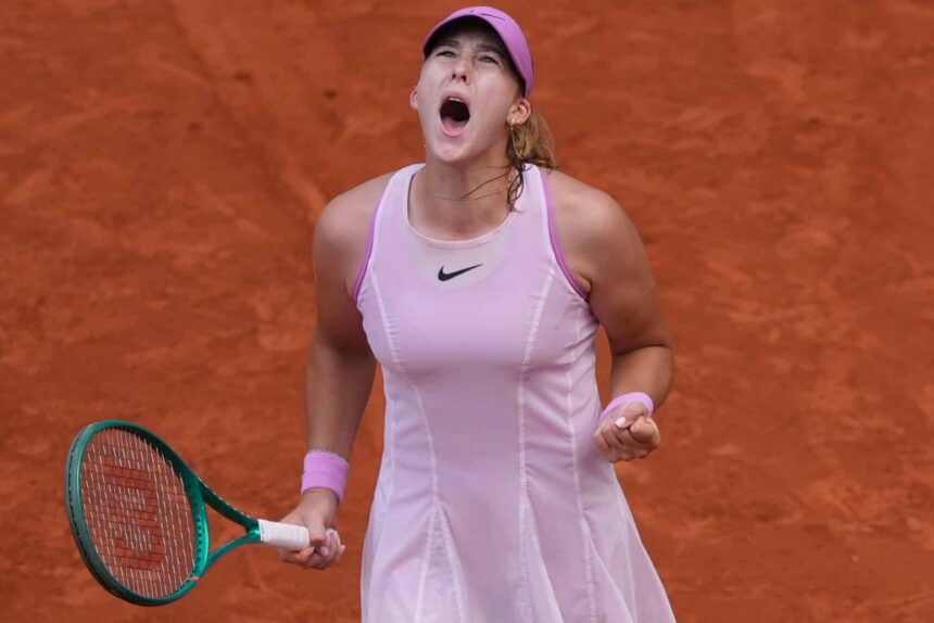 Mirra Andreeva - Roland Garros 2026 (x @rolandgarros)