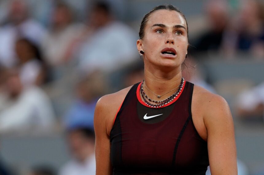 Aryna Sabalenka - Roland Garros 2026 (@ X RolandGarros)